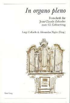 In organo pleno Festschrift für Jean-Claude