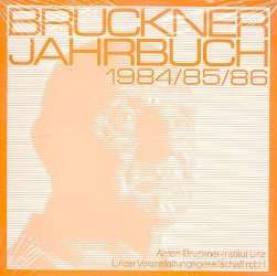 Bruckner Jahrbuch 1984/85/86