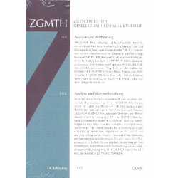 ZGMTH - Zeitschrift der Gesellschaft  für Musiktheorie 14. Jahrgang