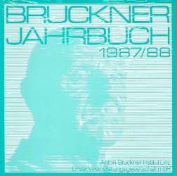 Bruckner Jahrbuch 1987/88