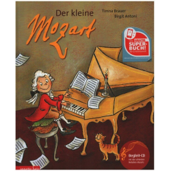 Der kleine Mozart (+CD) - Timna Brauer