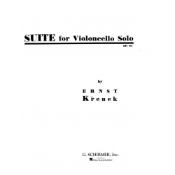 Suite for Violoncello Solo - Ernst Krenek