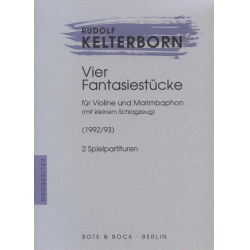 Vier Fantasiestücke - Rudolf Kelterborn