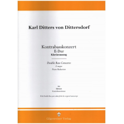 Konzert E-Dur für Kontrabass und Orchester - Carl Ditters von Dittersdorf