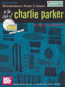 Essential jazz lines in the style of Charlie Parker (+CD):