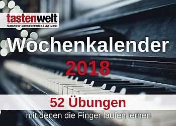 Tastenwelt Kalender 2018