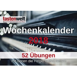 Tastenwelt Kalender 2018