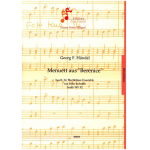 Menuett aus Berenice : für Blechbläser-Ensemble - Georg Friedrich Händel (George Frederic Handel) / Arr. Peter Bernard Smith