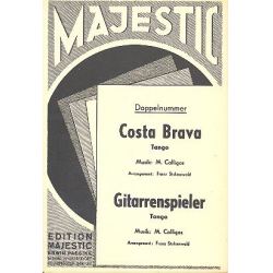 Costa Brava   und  Gitarrenspieler: - M. Calligos