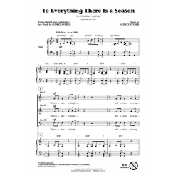 To Everything There Is a Season - Audrey Snyder