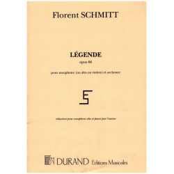 Legende op.66 : pour alto (ou - Florent Schmitt