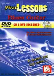 First Lessons (+CD+DVD): for blues guitar - Corey Christiansen