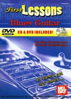 First Lessons (+CD+DVD): for blues guitar