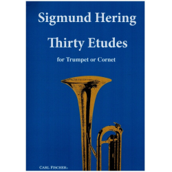 30 Etudes : for trumpet or cornet - Sigmund Hering