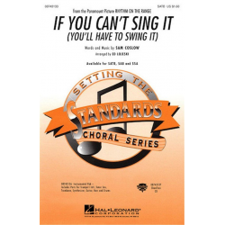 If You Can't Sing It (You'll Have to Swing It) - Sam Coslow / Arr. Ed Lojeski