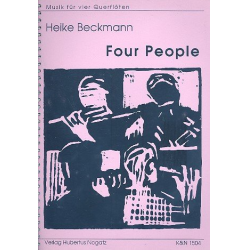 Four People für 2 Flöten und 2 Altflöten - Heike Beckmann