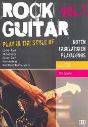 Rock Guitar vol.1 (CD): für Gitarre/Tabulatur