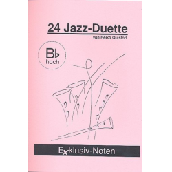 24 Jazz-Duette in Bb hohe Lage - Heiko Quistorf