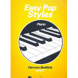 Easy Pop Styles vol.3 for piano - Herman Beeftink