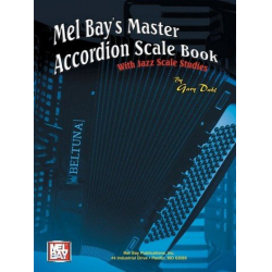 Mel Bay's Master Acordion Scale Book - Gary Dahl