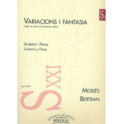 Variacions i Fantasia sobre un tema de Salvador Pueyo - Moisès Bertran