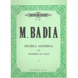 Escuela moderna para trombon de varas vol.1 - Miguel Badía