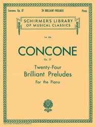 24 Brilliant Preludes, Op. 37 - Giuseppe Concone