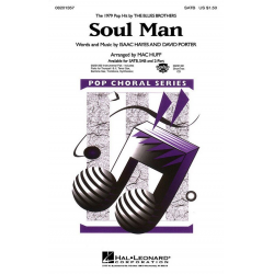 Soul man : for mixed chorus - Isaac Hayes