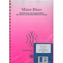 Minor Blues (+Midifiles): für Klavier (Keyboard) - Gerhard Weihe