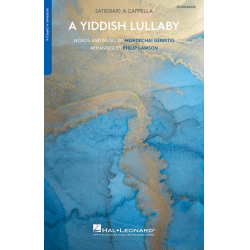 A Yiddish Lullaby - Mordechai Gebirtig / Arr. Philip Lawson