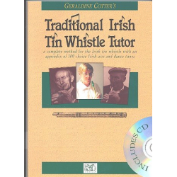 Traditional Irish Tin Whistle Tutor (+CD) a complete - Geraldine Cotter
