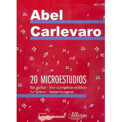 20 Microestudios for guitar - Abel Carlevaro