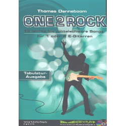 One 2 Rock (+CD) für 1 oder 2 E-Gitarren - Thomas Danneboom