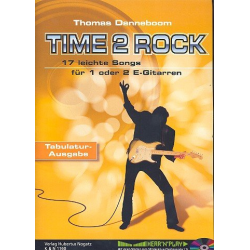Time 2 rock (+CD): für 1-2 Gitarren - Thomas Danneboom