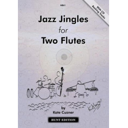 Jazz Jingles (+CD): for 2 flutes - Kate Cuzner