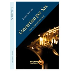 CONCERTINO PER SAX (Alto Sax - Soprano Sax + Piano) - Lorenzo Pusceddu