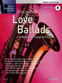 Love Ballads - Tenor-Saxophon (+Online-Material)