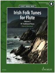 Irish Folk Tunes for Flute, Volume 2 (+ Online Material) - Traditional Irish / Arr. Patrick Steinbach
