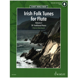 Irish Folk Tunes for Flute, Volume 2 (+ Online Material) - Traditional Irish / Arr. Patrick Steinbach
