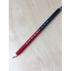 Roter und blauer Stift R&B pencil