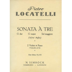 Sonata a tre G-Dur - Pietro Locatelli / Arr. Alfred Moffat