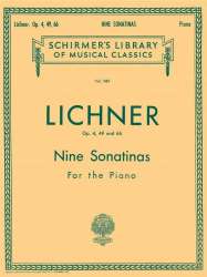 9 Sonatinas, Op. 4, 49, 66 - Heinrich Lichner