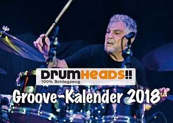 Drumheads Groove Kalender 2018