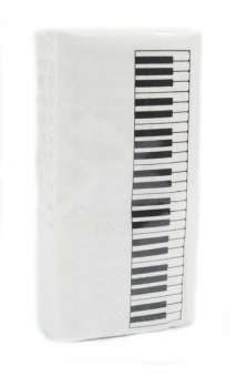 Taschentücher Tastatur 21 x 21 cm 10 Stück 3-lagig