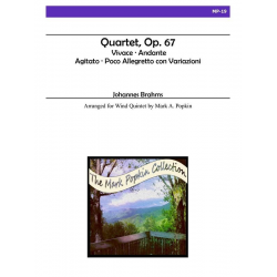 Brahms (arr. Popkin) - Quartet, Op. 67