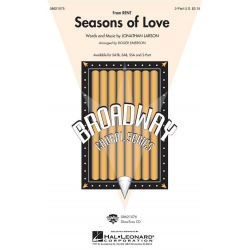 Seasons of Love from Rent - Jonathan Larson / Arr. Roger Emerson