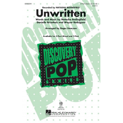 Unwritten (3-Part) - Danielle Brisebois & Natasha Bedingfield & Wayne Rodrigues / Arr. Roger Emerson