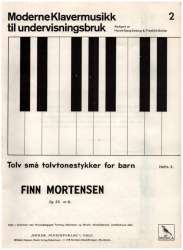 Moderne klavermusikk til undervisningsbruk op.22 Nr.2 vol.2 - Finn Mortensen
