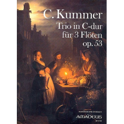 Trio C-Dur op.53 - für 3 Flöten - Caspar Kummer