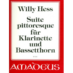 Suite pittoresque op.115 - für Klarinette - Willy Hess